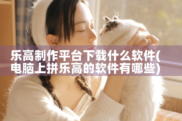 乐高制作平台下载什么软件